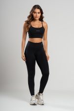 Conjunto Feminino Fitness Legging e Top Preto - Image 5