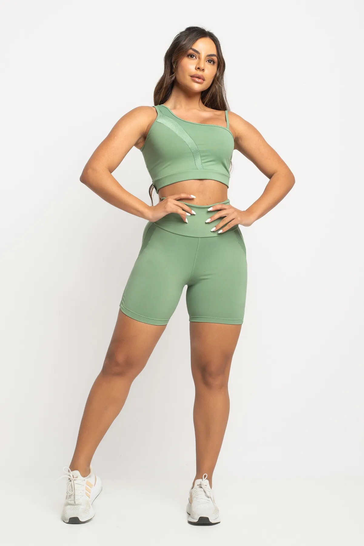 CONJUNTO FITNESS MENTA CLASSIC (TOP+BERMUDA) - Image 4
