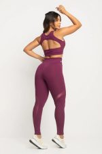 CONJUNTO FITNESS WINE GLOW (TOP+CALÇA) - Image 4